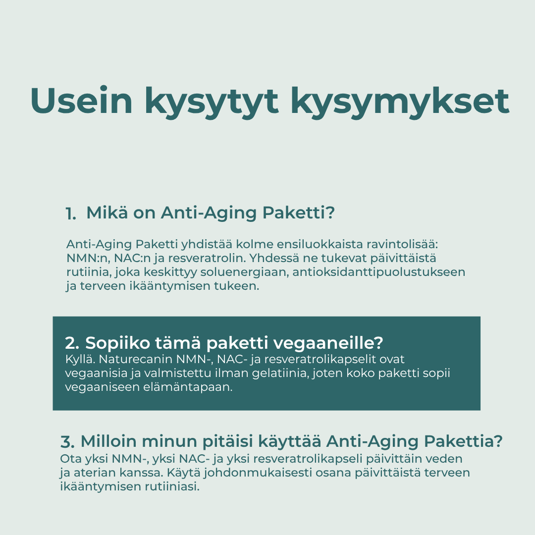mikä on Anti-Aging Paketti