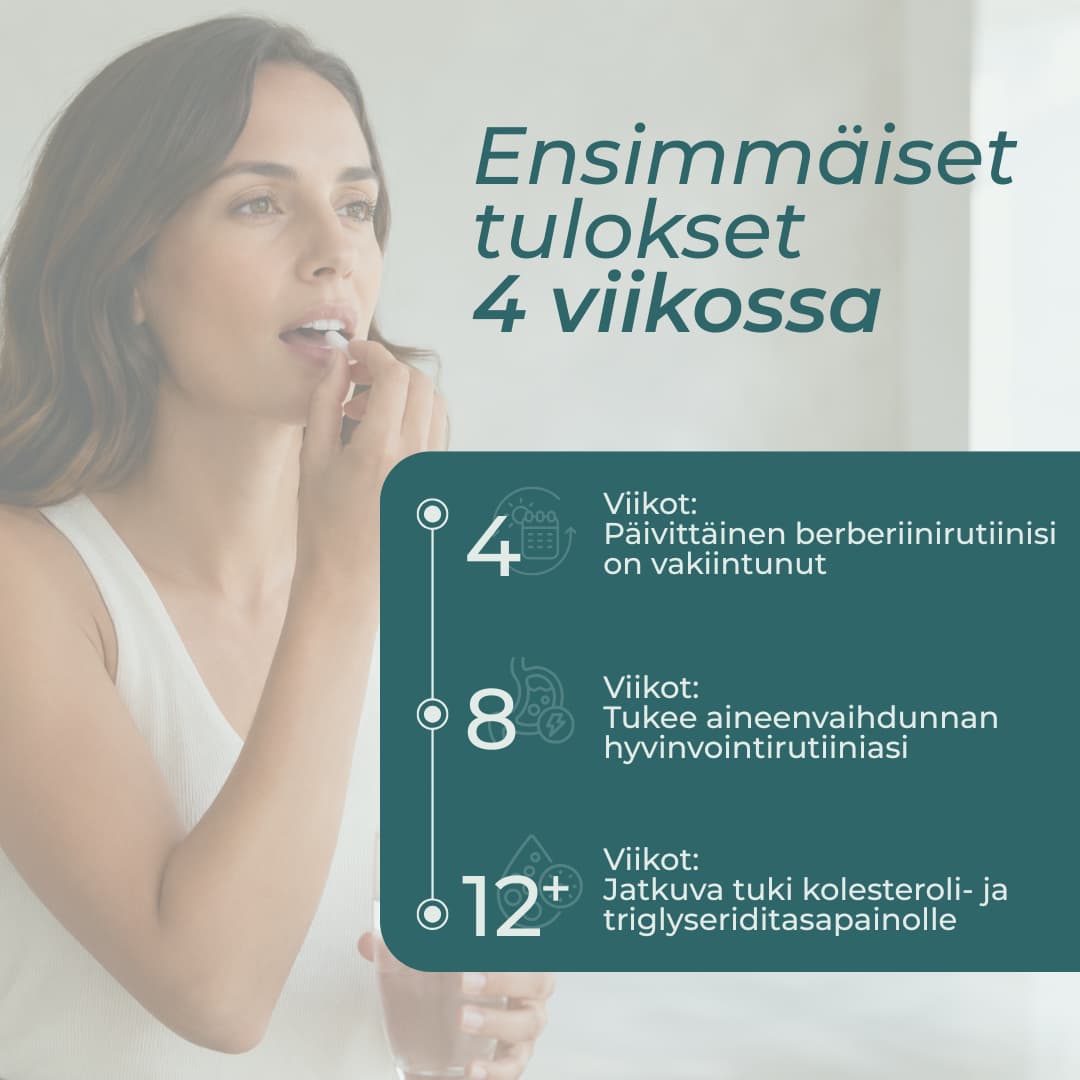 Berberiini tulokset