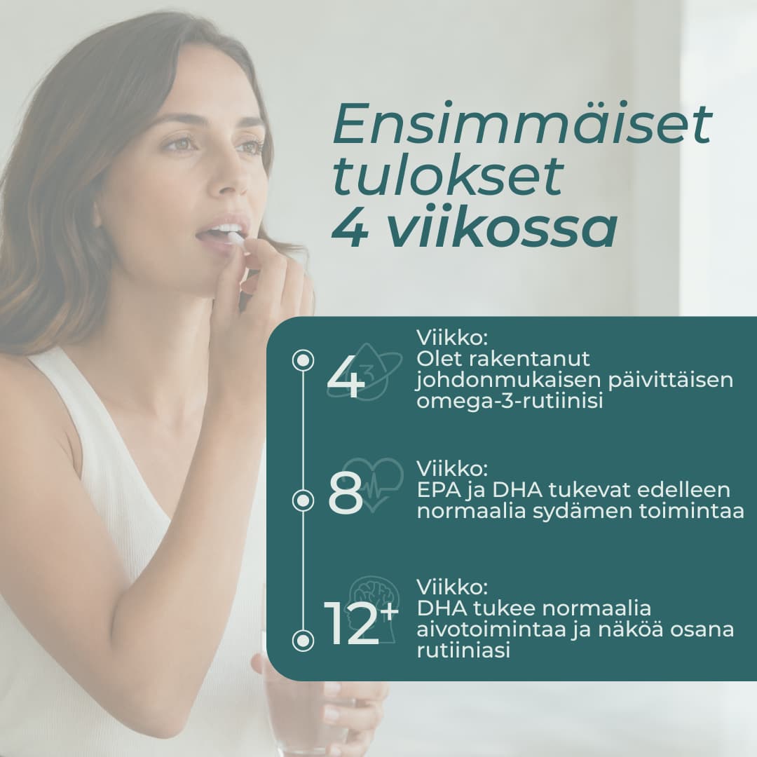 Vegaaniset Omega-3 tulokset