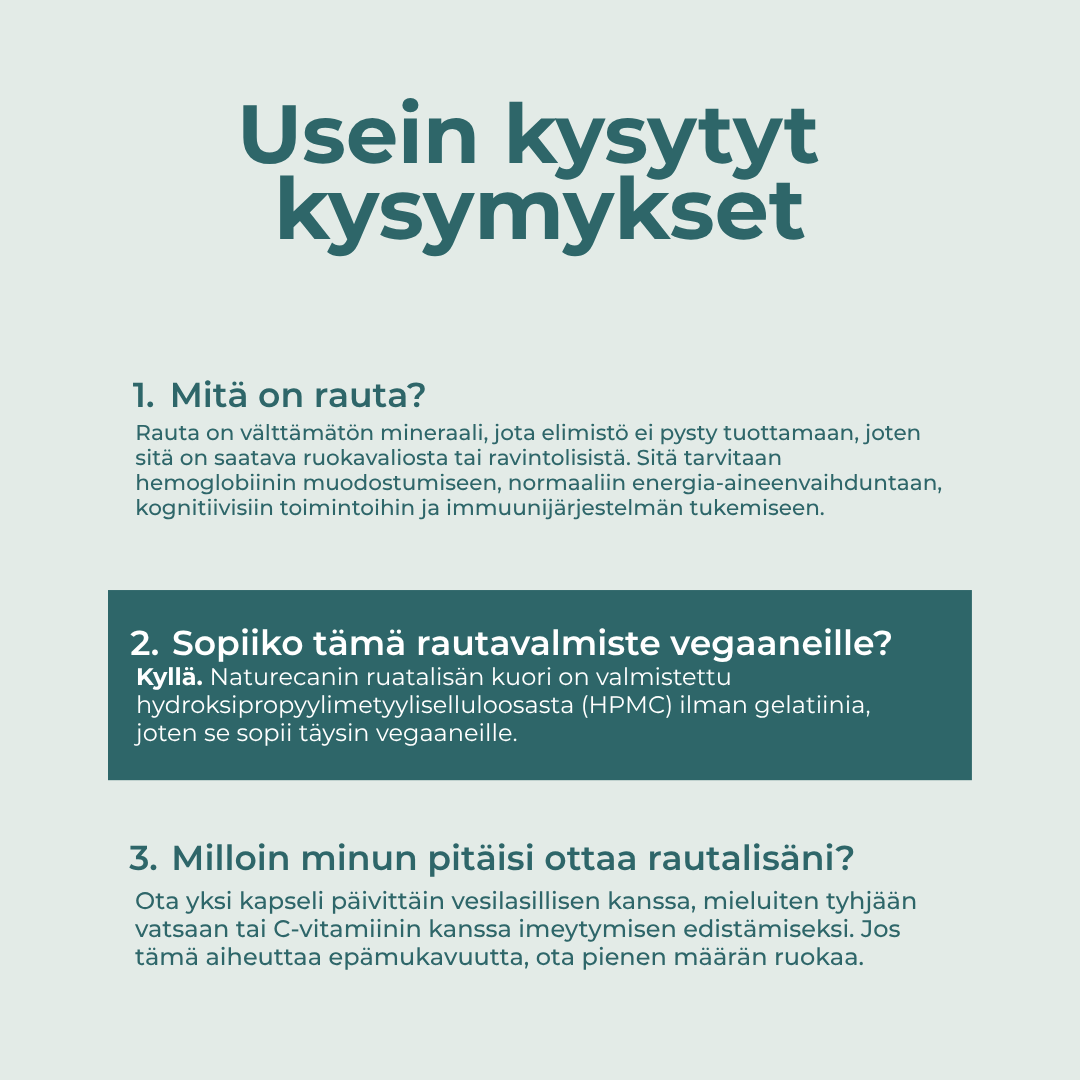 mitä on rauta