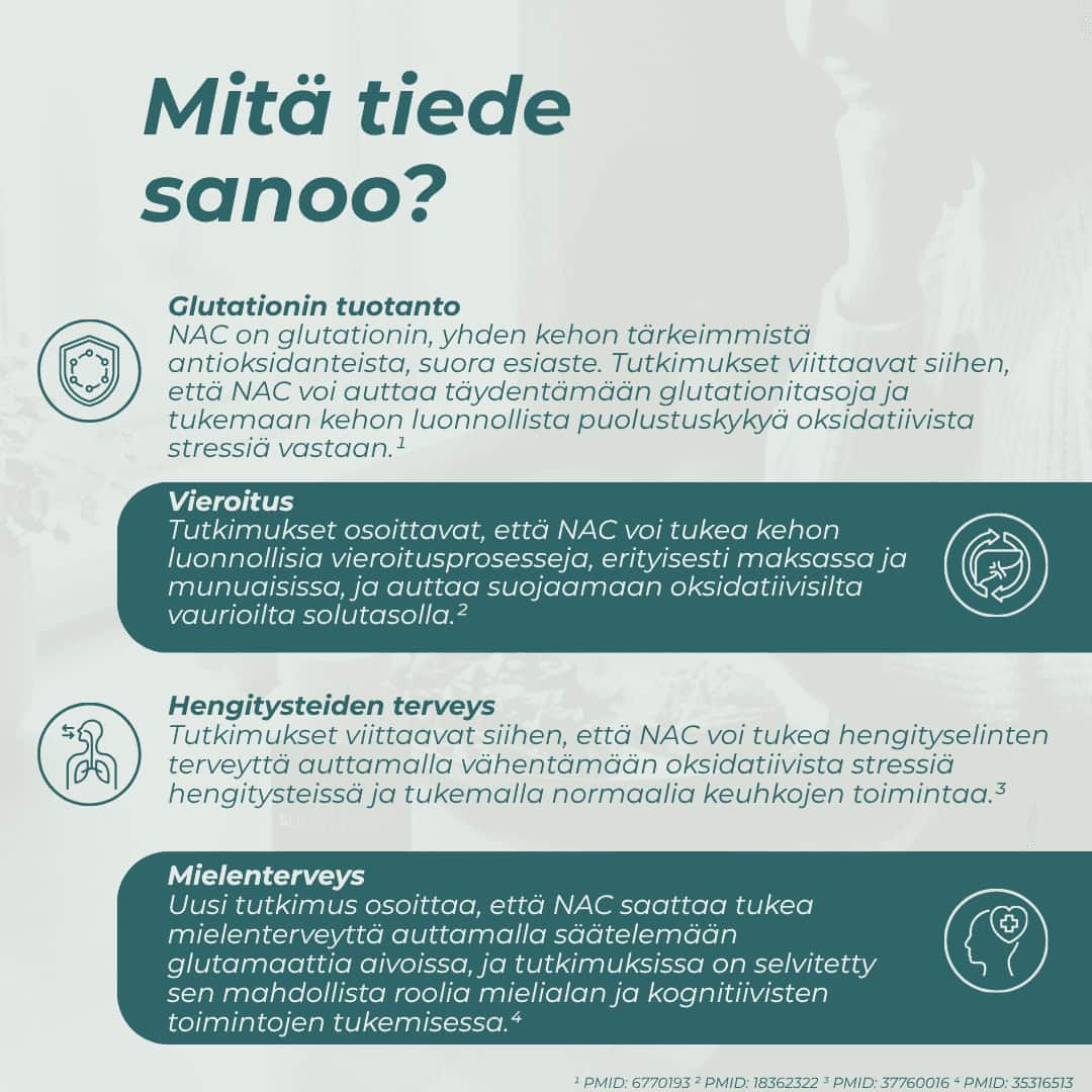 Tiede NAC Lisäravinne