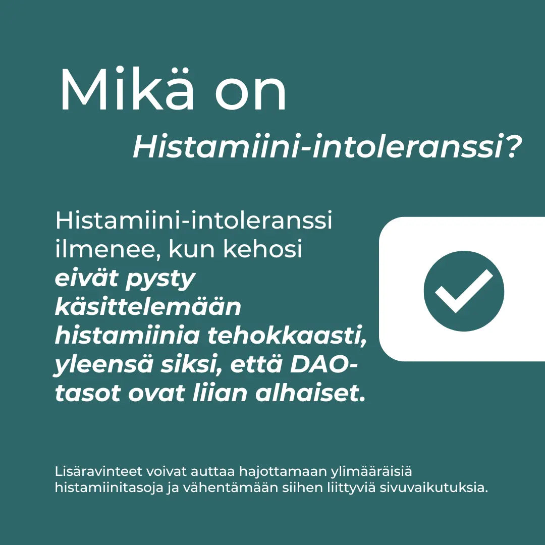 Histamiini intoleranssi