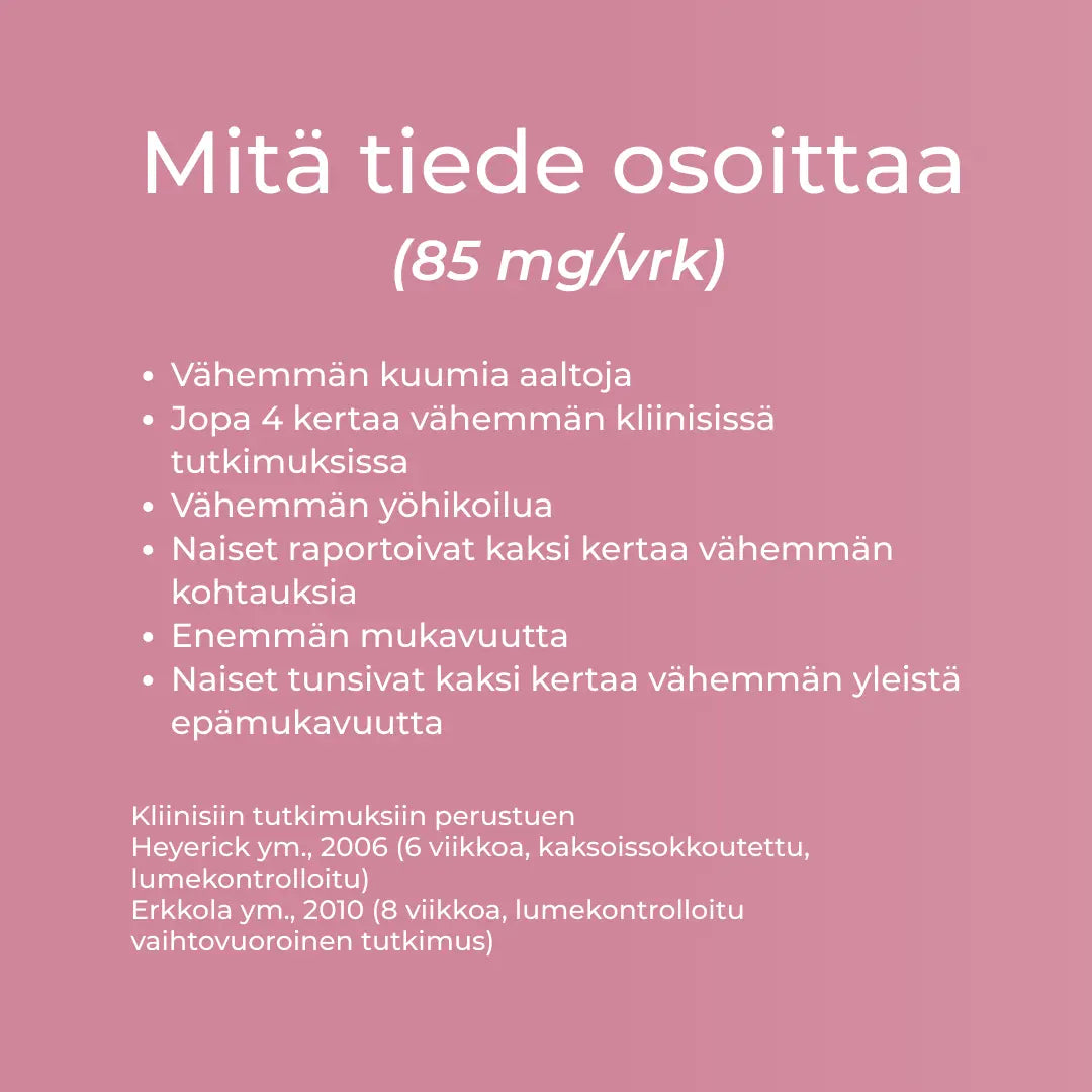 mitä tiede osoittaa lifenol