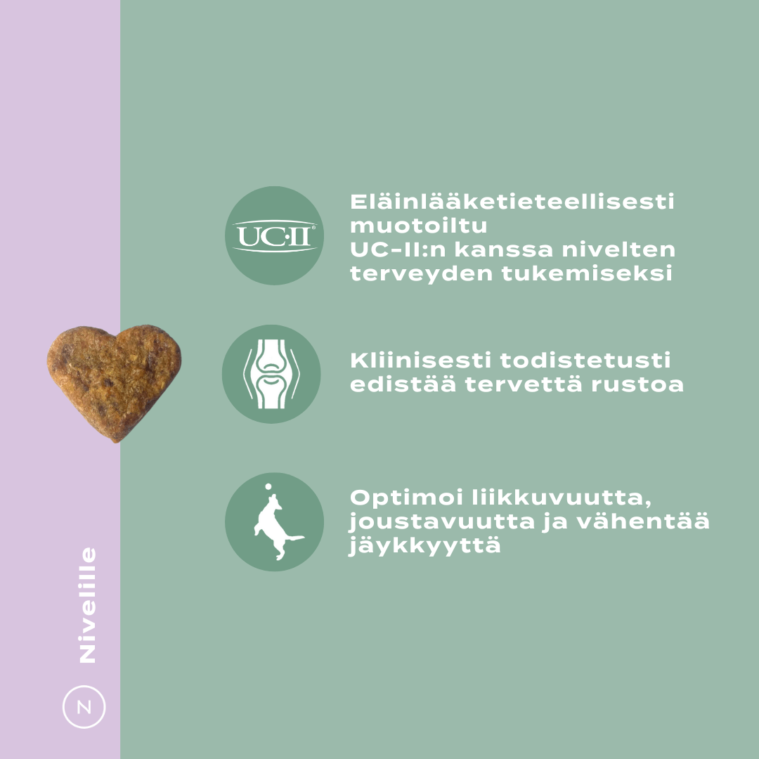 uc-II herkut koiralle