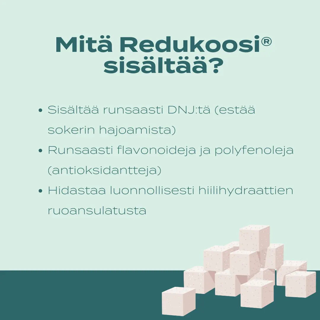 redukoosi sisältö