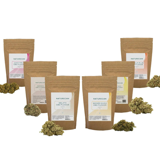 CBD-Kukka - 6 Eri varianttia