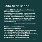 Mitä tiede sanoo Alpha-GPC tuotteesta