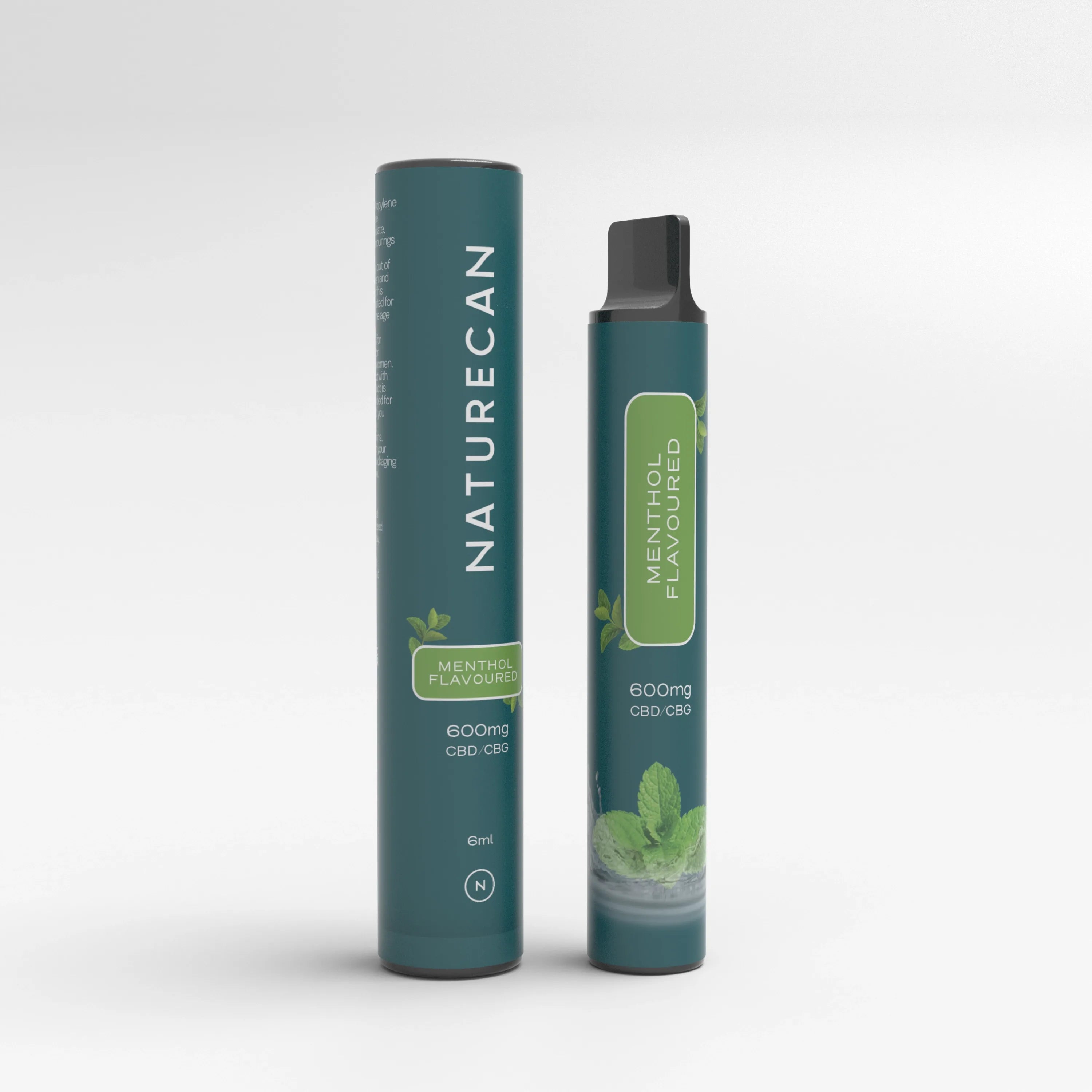 10% CBD & CBG Kertakäyttö Vape mentoli