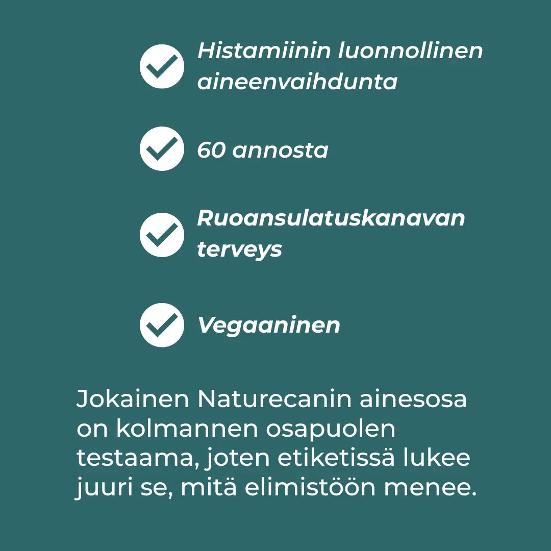 DAO Entsyymi hyödyt