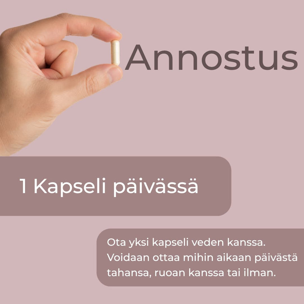 inositoli annostus