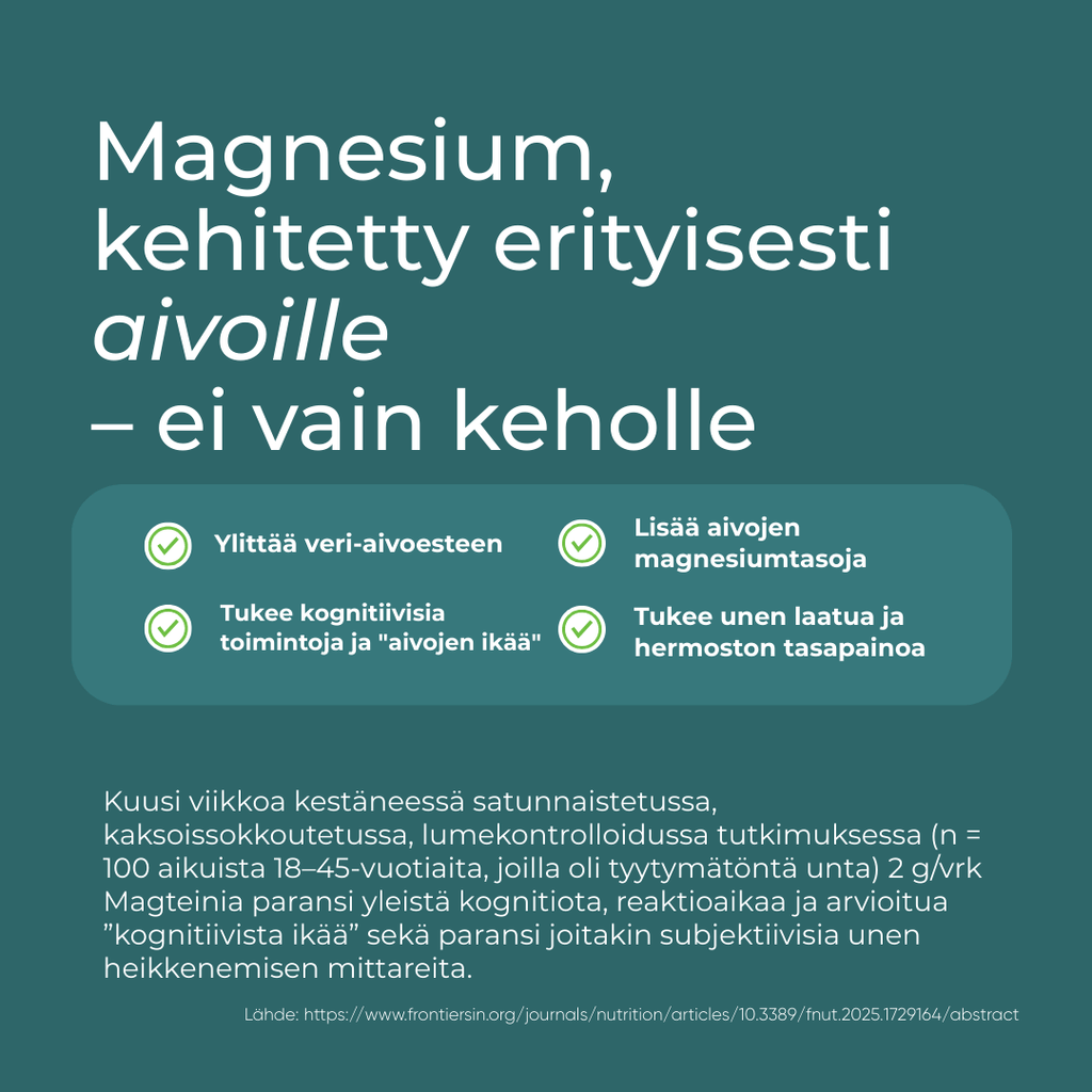 Magnesium Treonaatti hyödyt