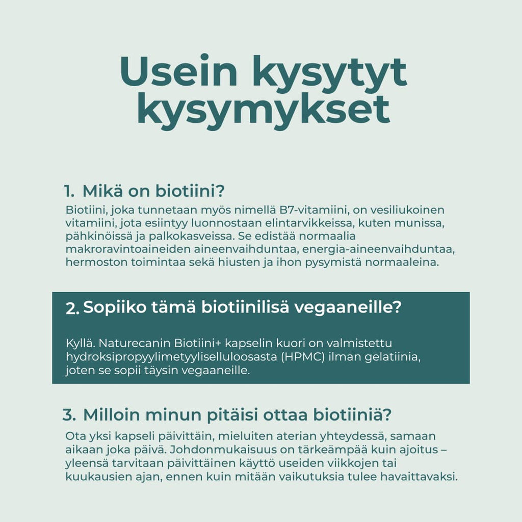 mikä on biotiini