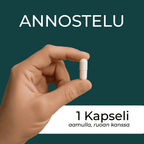 Berberiini annostelu
