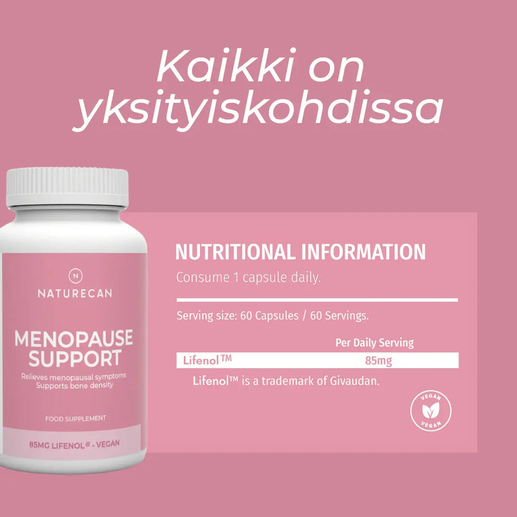 lifenol ravintoarvot