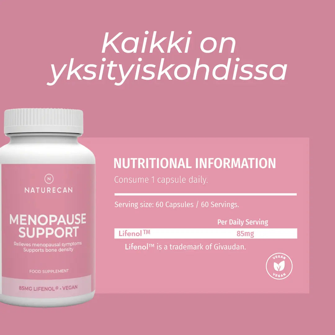 lifenol ravintoarvot