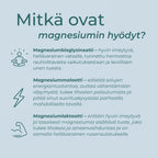 Magnesium Glysinaatti hyödyt