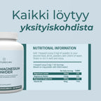 Magnesium ravintoarvot