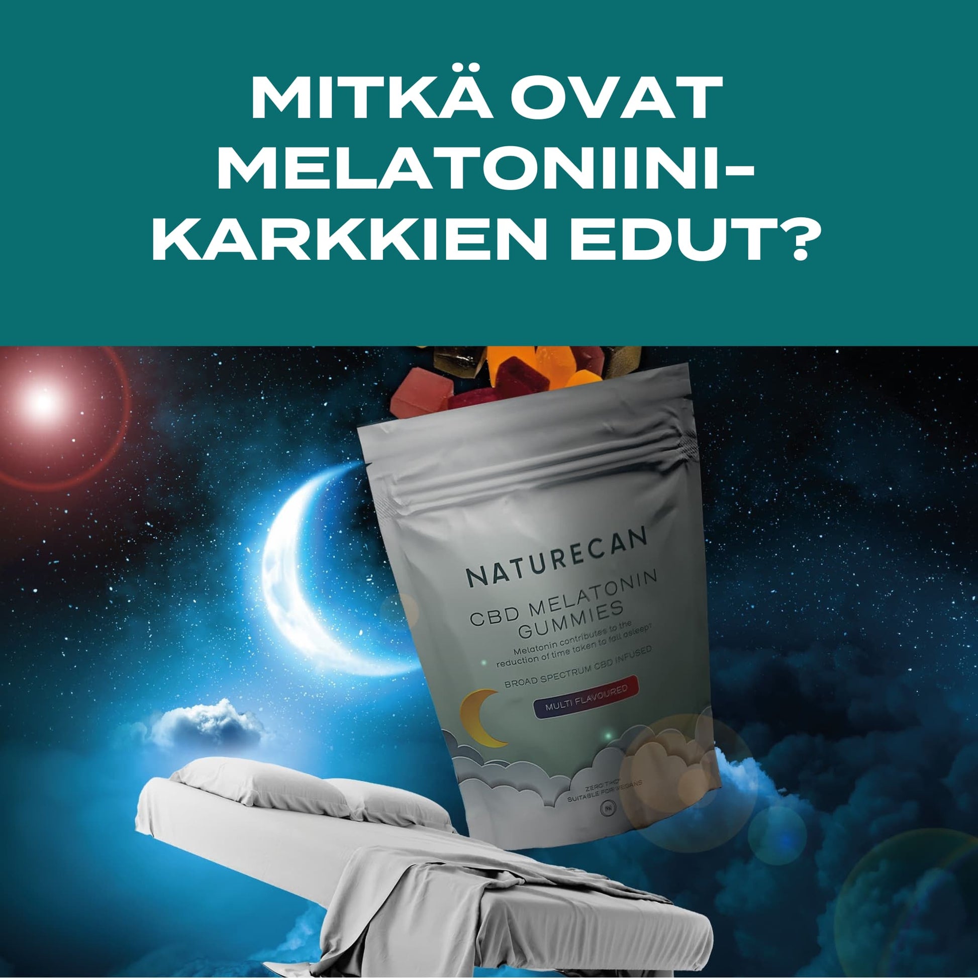 CBD-Melatoniini Karkit