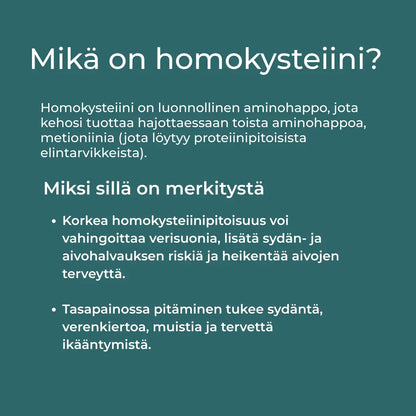 Mikä on homokysteiini