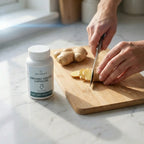 Inkivääri Kapselit ja inkivääri leikattavana