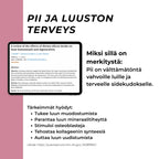 pii ja luuston terveys