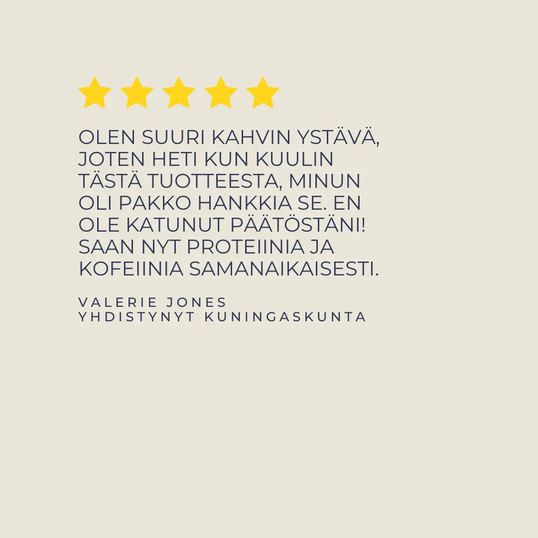 Proteiinikahvi kokemus