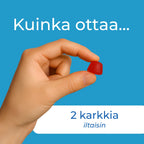 relax karkit annostus