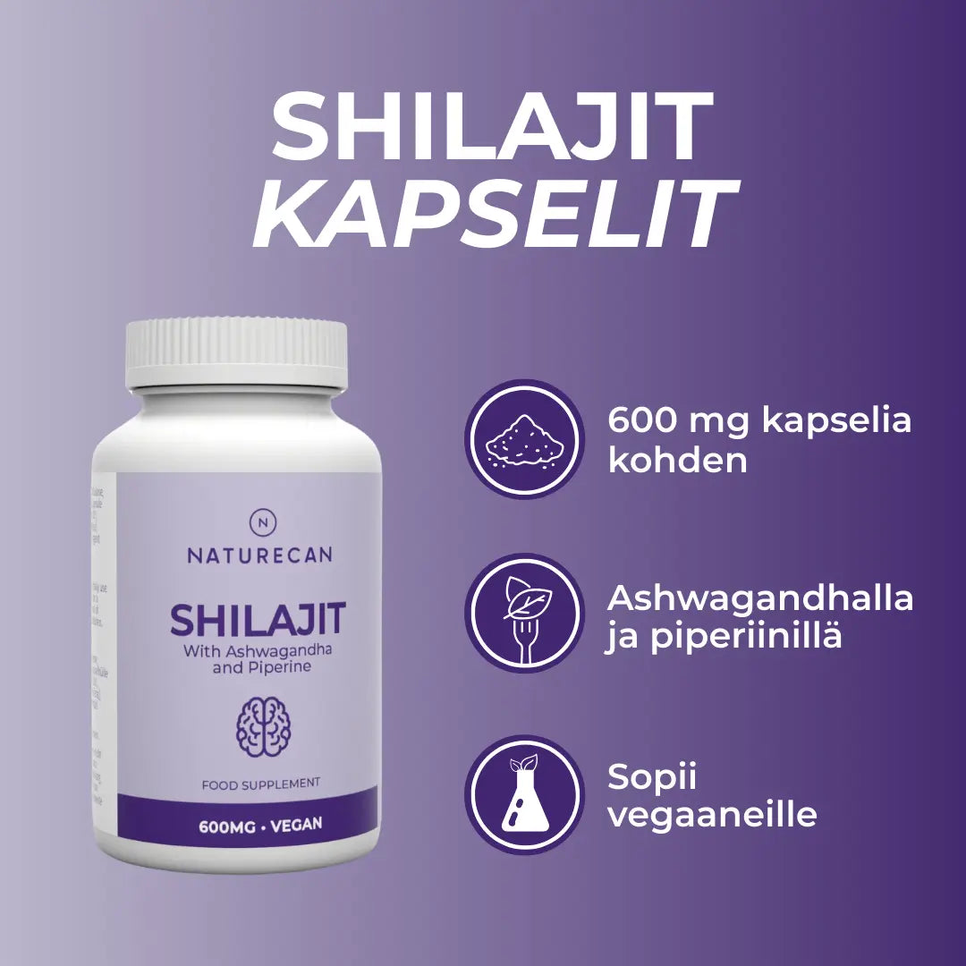 Shilajit Kapselit
