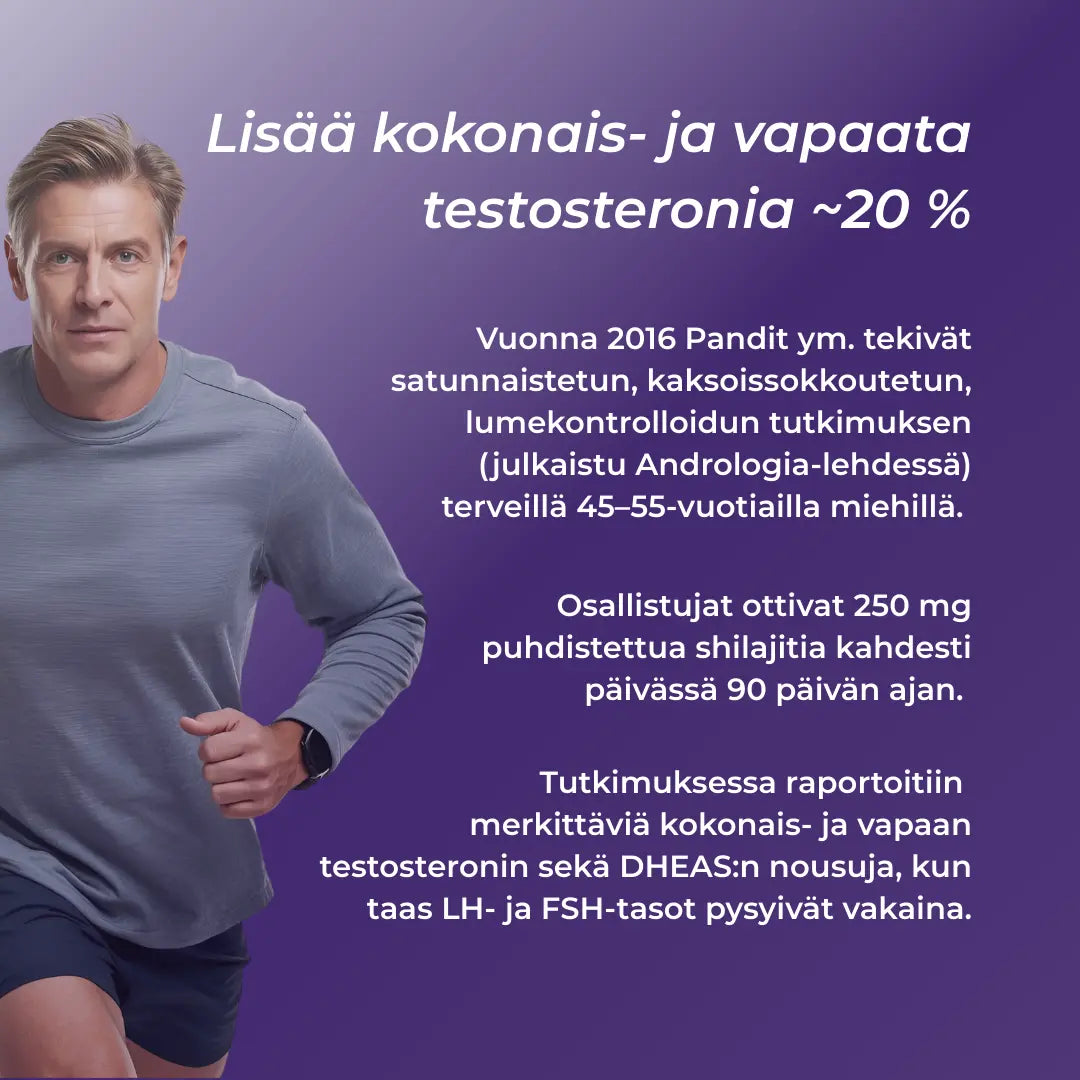 Shilajit tutkimukset