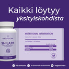 shilajit ravintoarvot