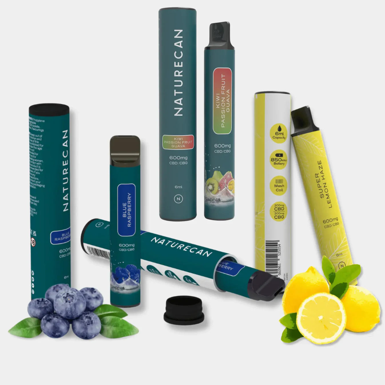 CBD & CBG Kertakäyttö Vape Paketti