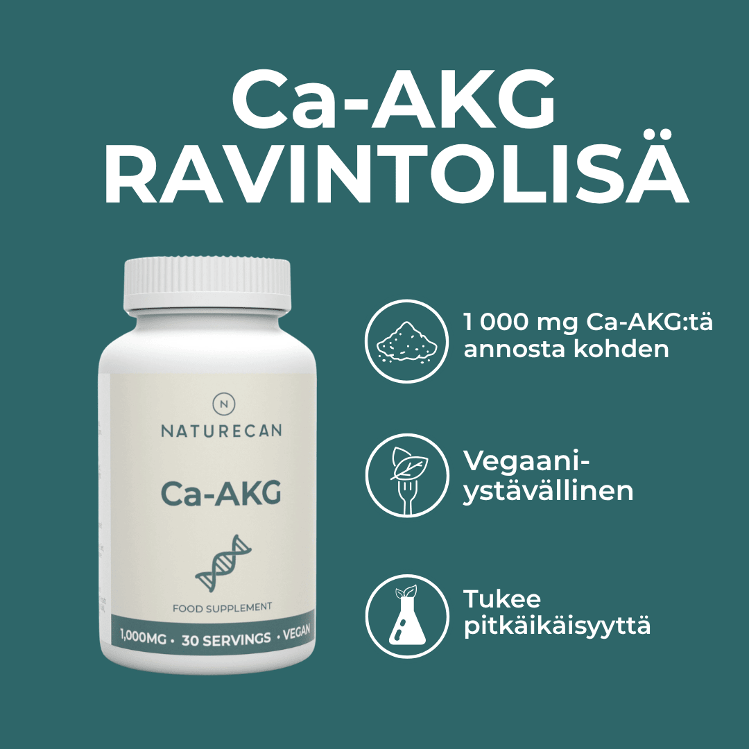 ravintolisä kalsium alfa ketoglutaraatti