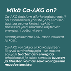 Mikä on kalsium alfa ketoglutaraatti