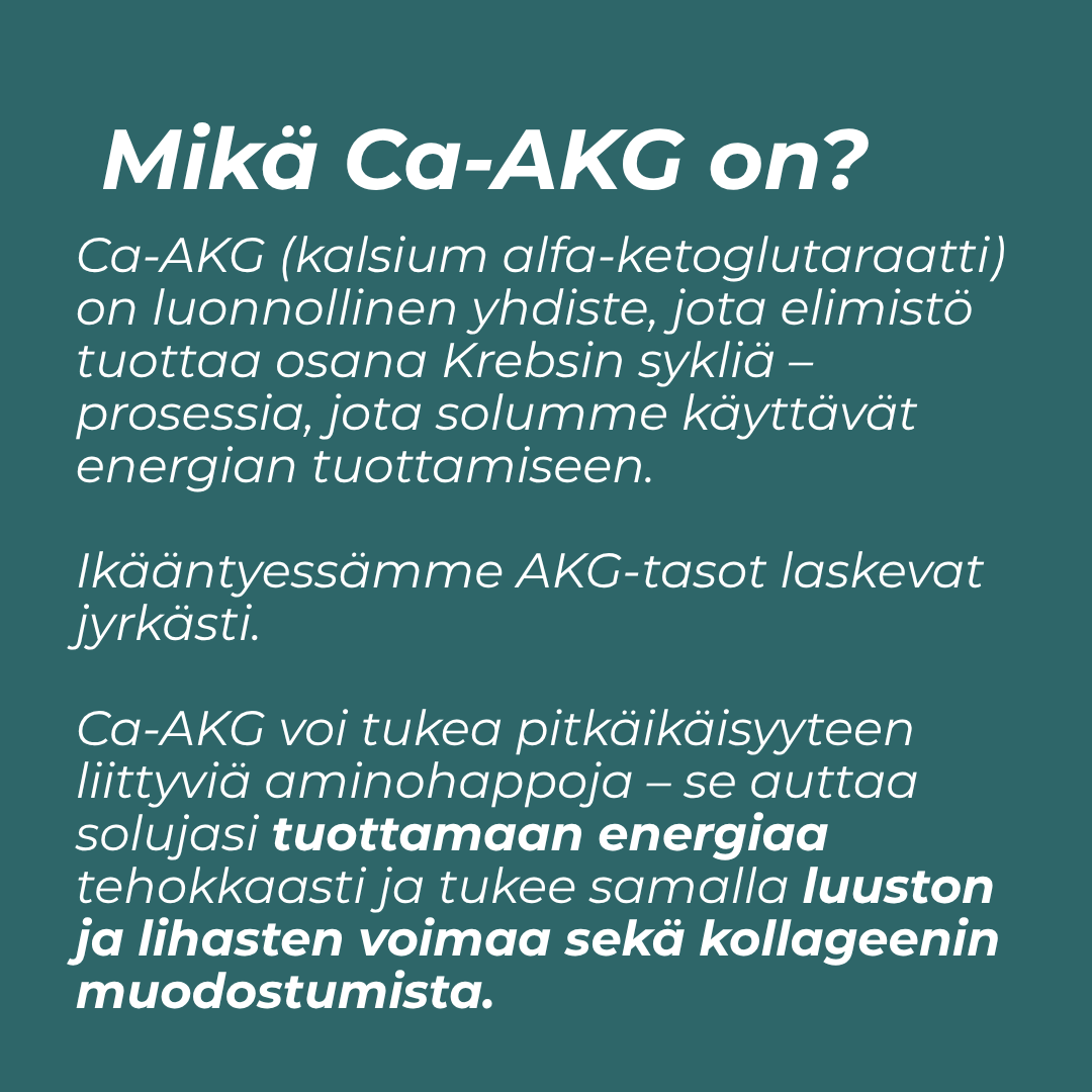 Mikä on kalsium alfa ketoglutaraatti