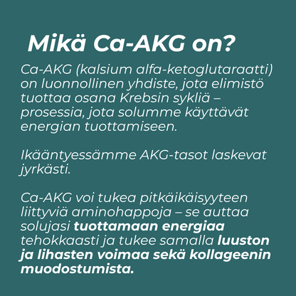 Mikä on kalsium alfa ketoglutaraatti