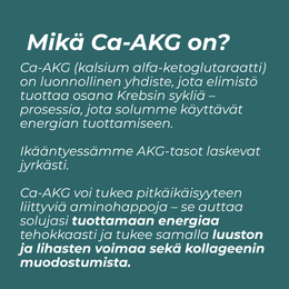 Mikä on kalsium alfa ketoglutaraatti