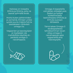 Omega-3 kapselit levästä