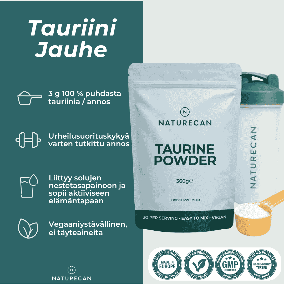mitä on tauriini