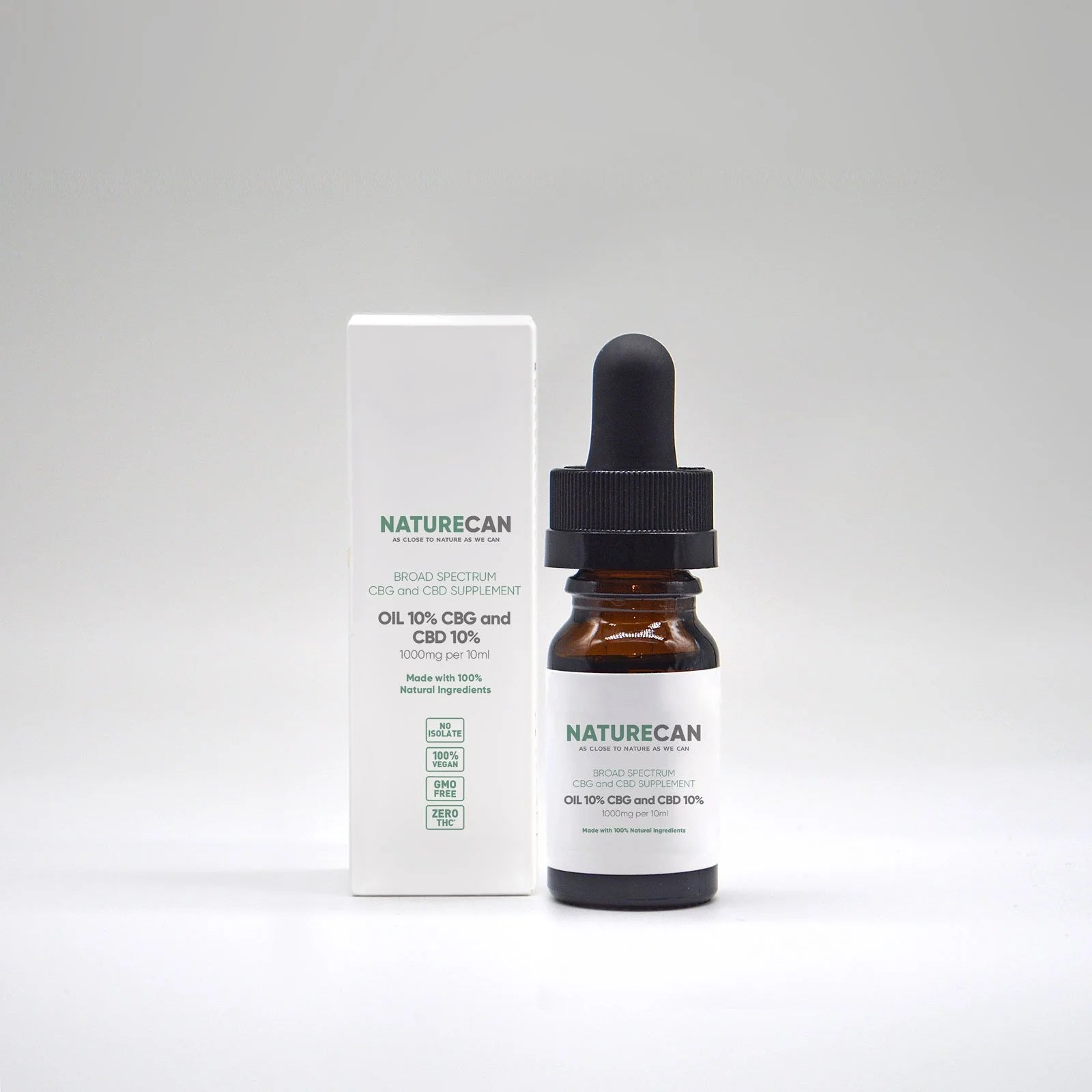 CBG and CBD Oil (10% plus 10%)-Naturecan FI
