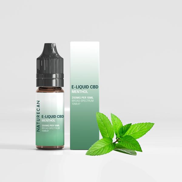 CBD-vape E-neste-250 (2.5%)-mentholi